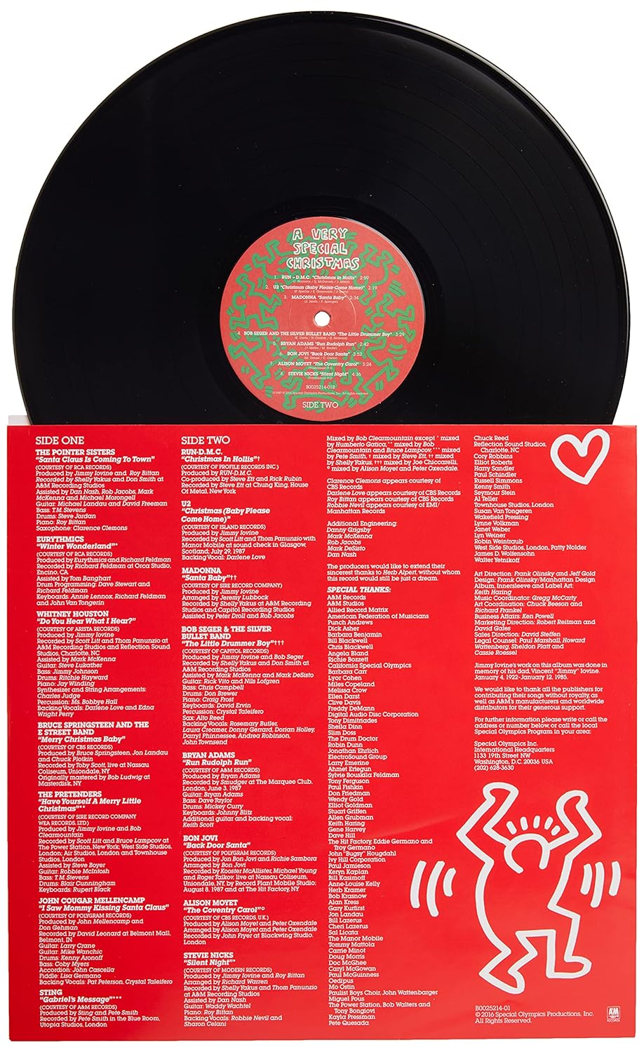 A Very Special Christmas (Various Artists): Black Vinyl