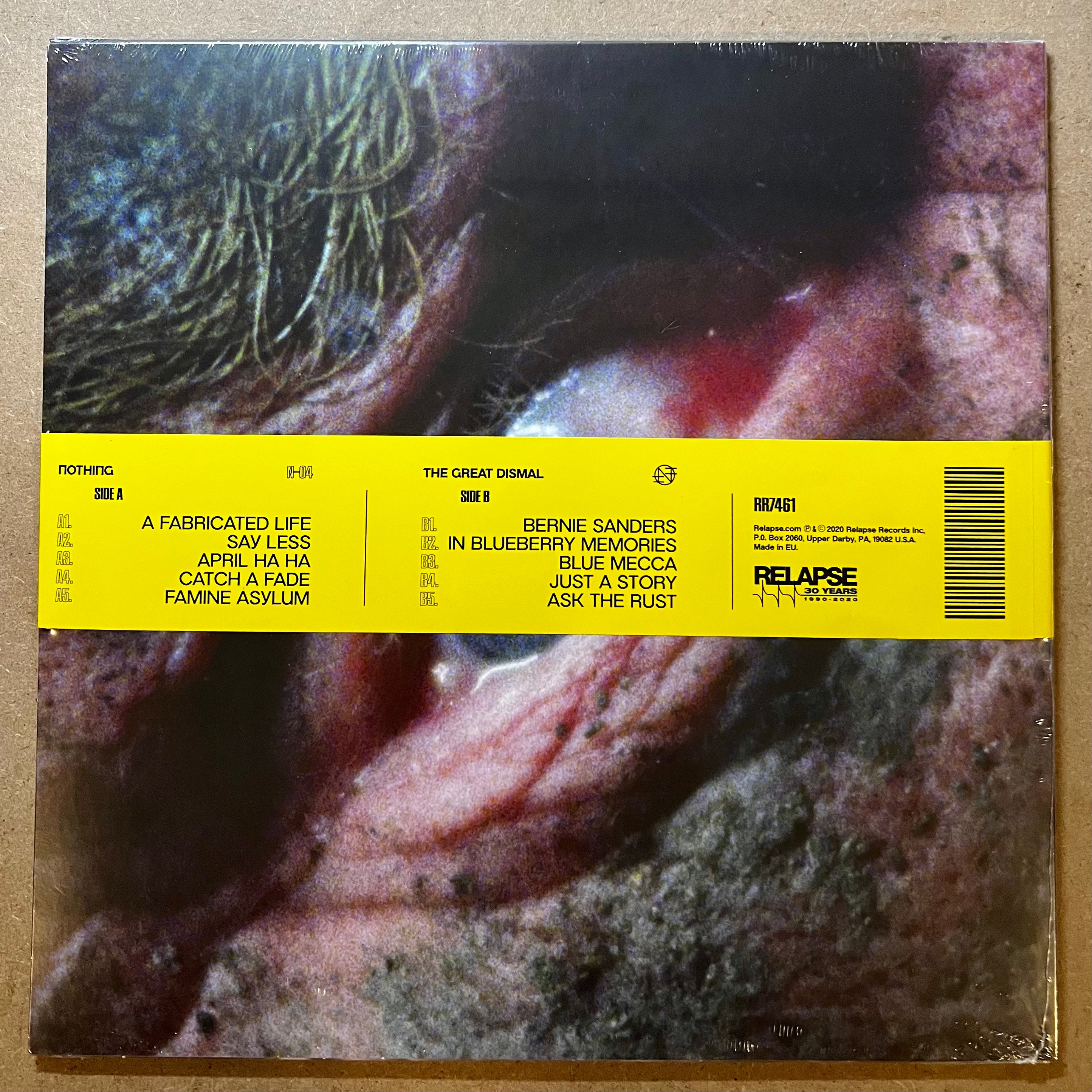 Nothing: The Great Dismal: Clear/Black/Blue Smoke/Splatter Vinyl