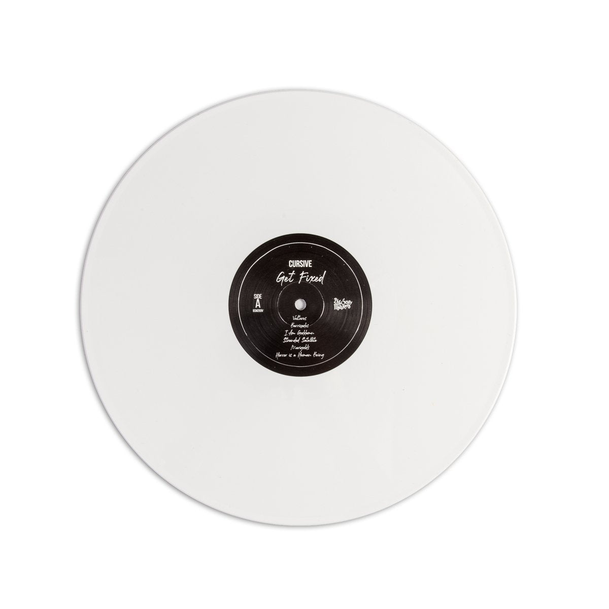 Cursive: Get Fixed: White Vinyl LP - Steadfast Records