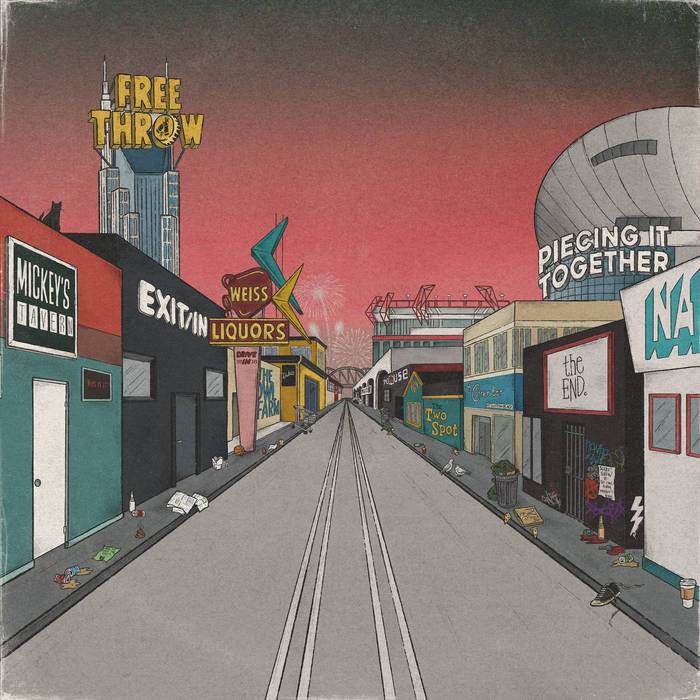 Free Throw: Piecing It Together: White Vinyl LP - Steadfast Records