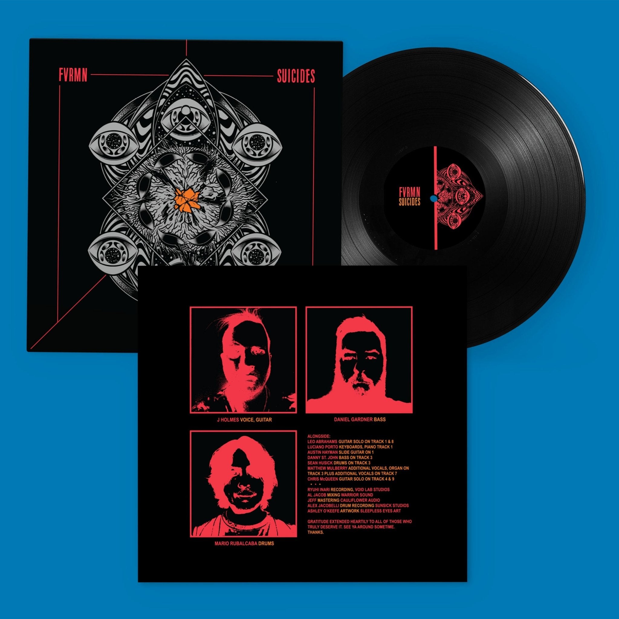 FVRMN: Suicides: Limited Edition Vinyl LP - Steadfast Records