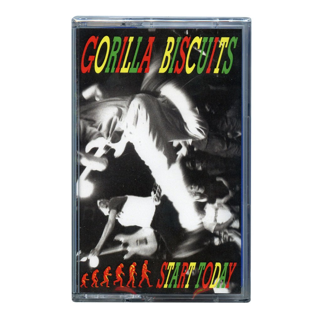 Gorilla Biscuits: Start Today: Translucent Green Cassette - Steadfast Records