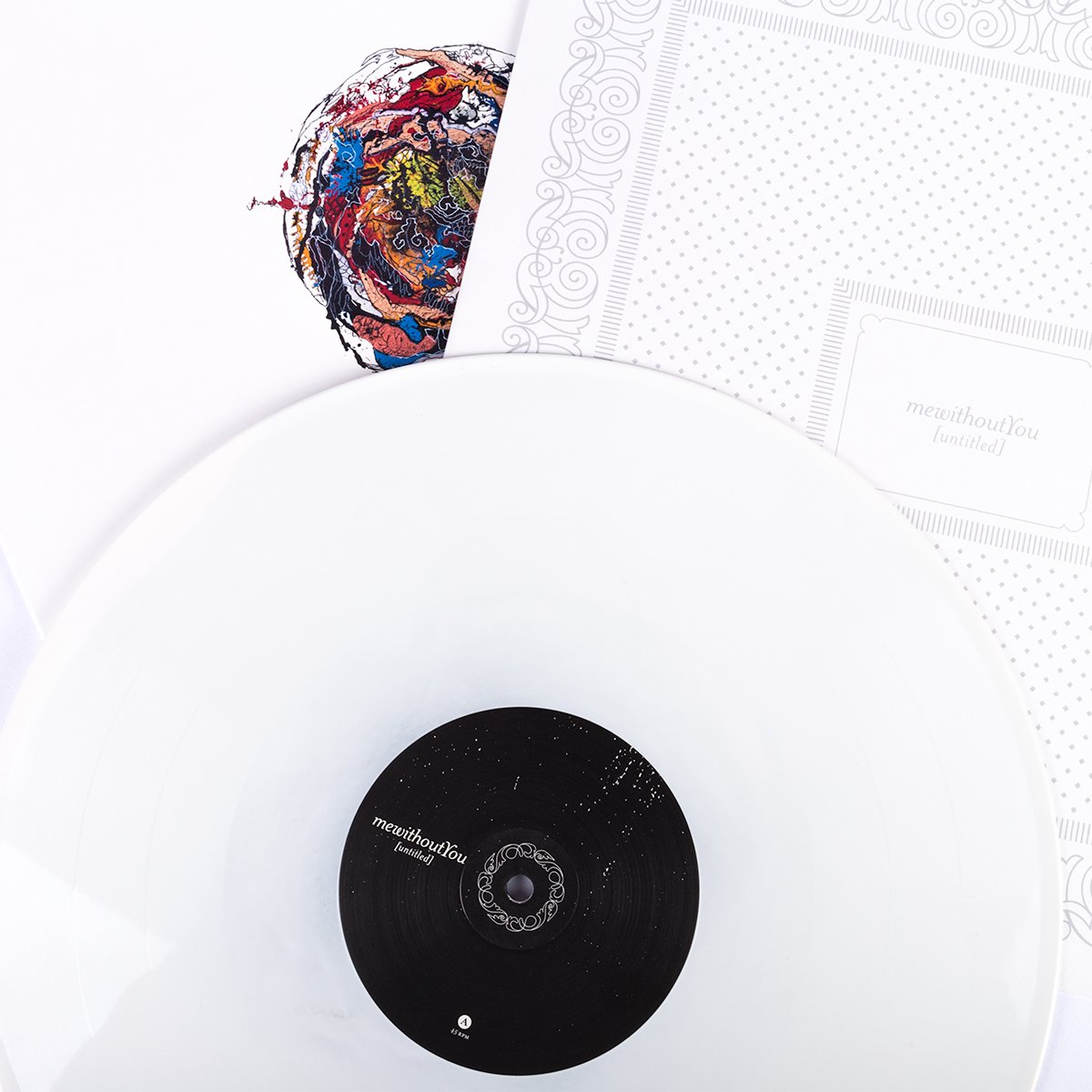 mewithoutYou: [Untitled] EP: White with Black Vinyl LP - Steadfast Records