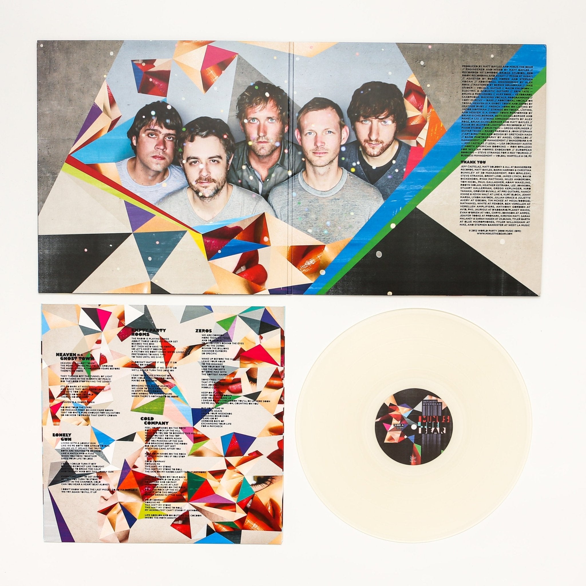 Minus The Bear: Infinity Overhead: Clear Vinyl LP - Steadfast Records