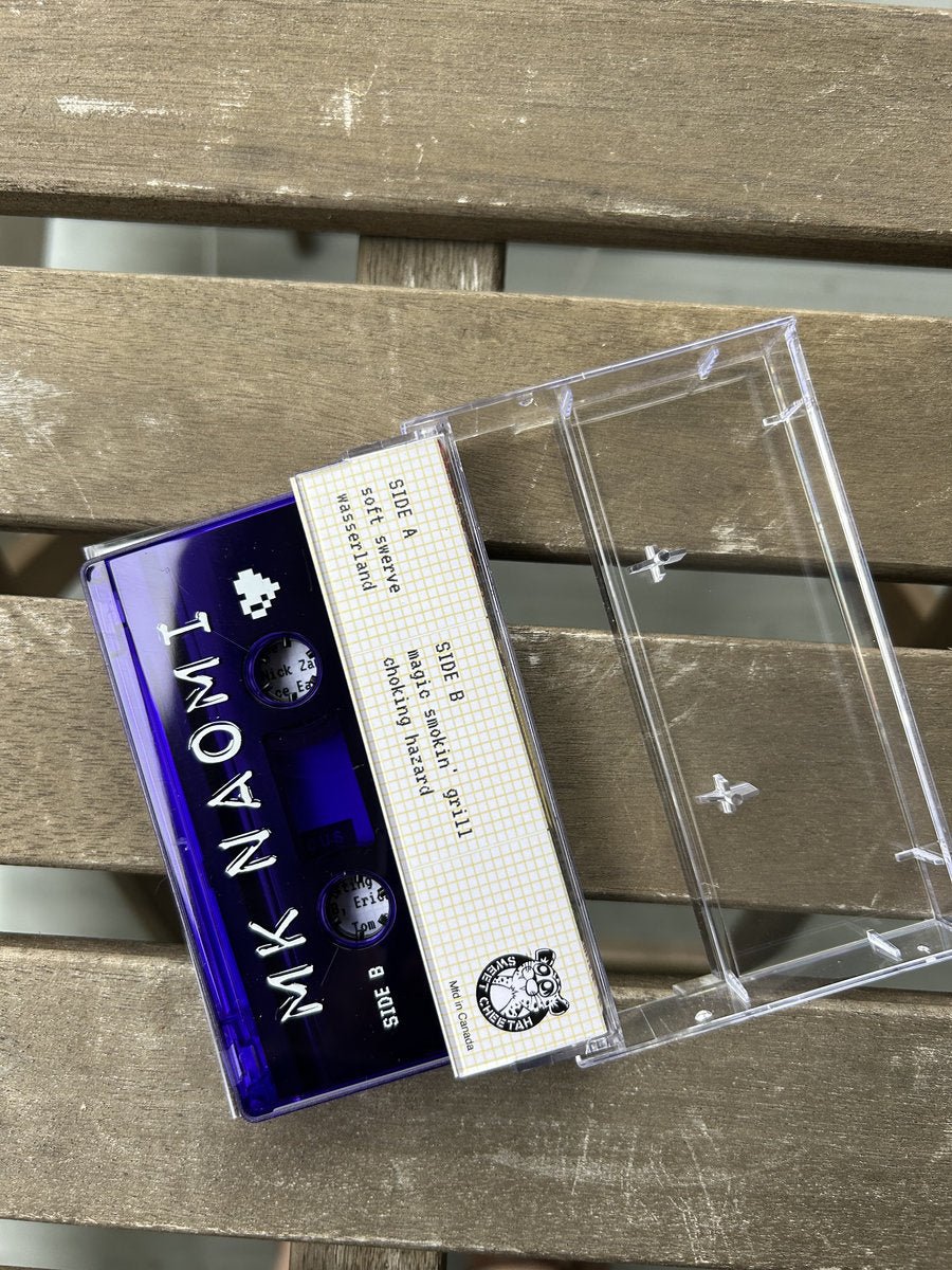 MK Naomi: Dream Hiss EP: Transparent Violet Cassette - Steadfast Records