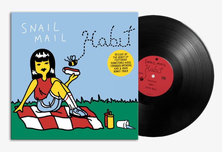 Snail Mail: Habit: Black Vinyl LP - Steadfast Records