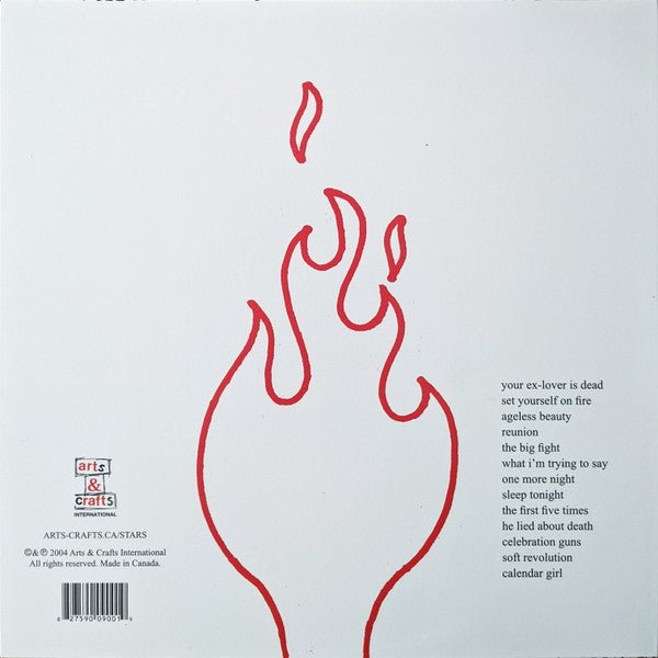 Stars: Set Yourself On Fire: Black Vinyl LP - Steadfast Records