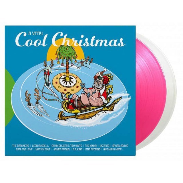 A Very Cool Christmas (Various Artists): 2LP Magenta + Clear Vinyl (Import) - Steadfast Records