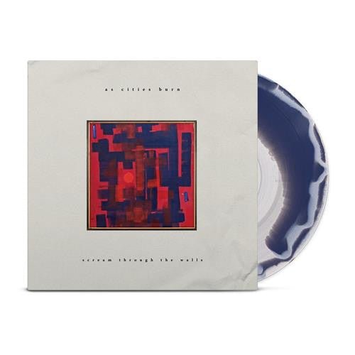 As Cities Burn: Scream Through The Walls: Blue & White Vinyl - Steadfast Records