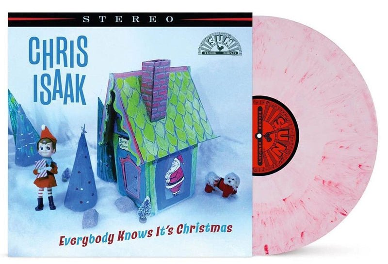 Chris Isaak: Everybody Knows It's Christmas: Candy Floss Vinyl - Steadfast Records