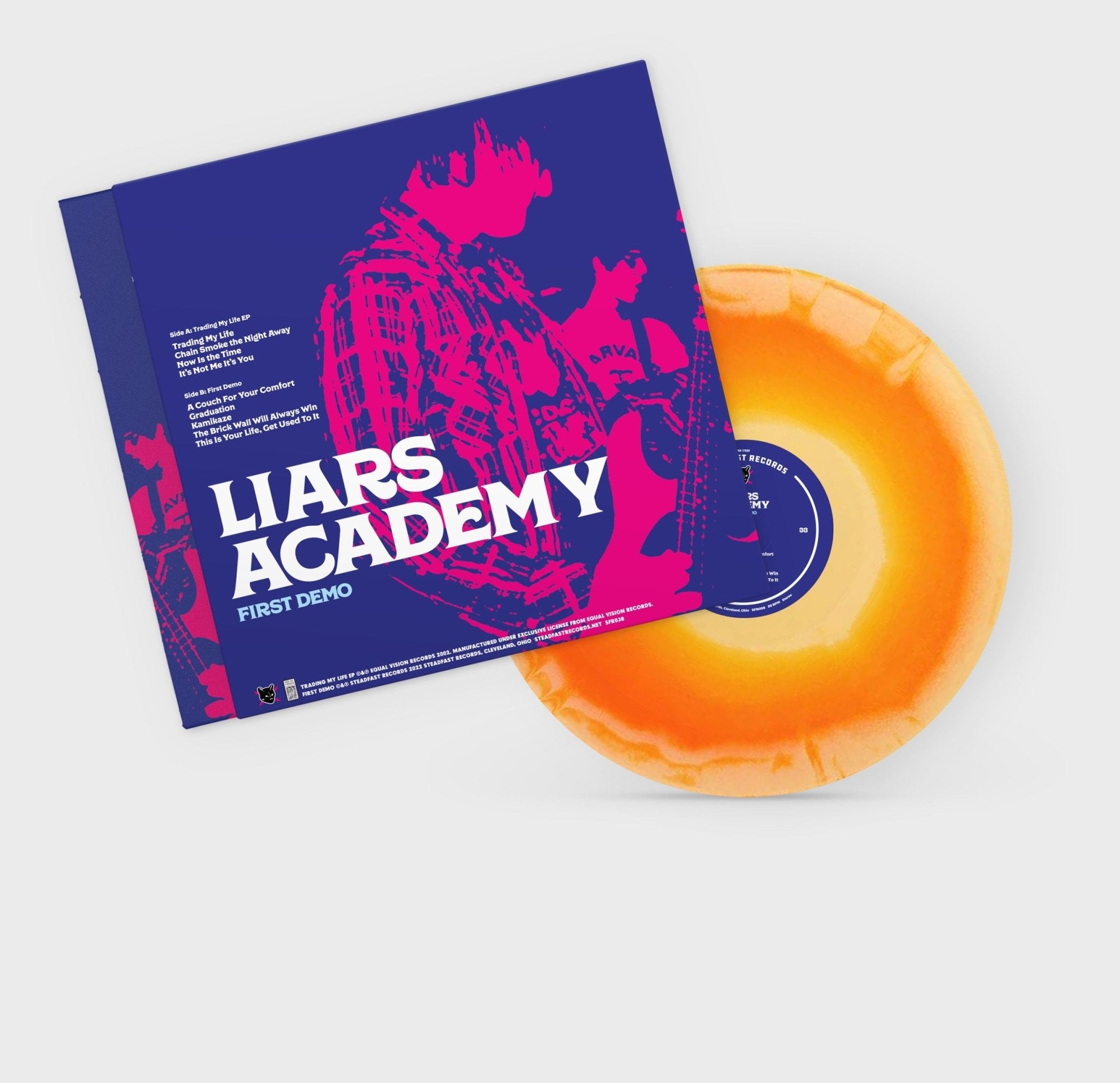 Liars Academy: Trading My Life + Bonus EP: Vinyl - Steadfast Records