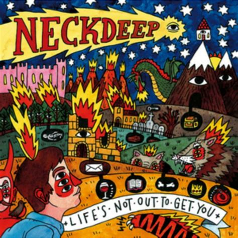 Neck Deep: Life's Not Out To Get You: Blood Red Vinyl LP - Steadfast Records