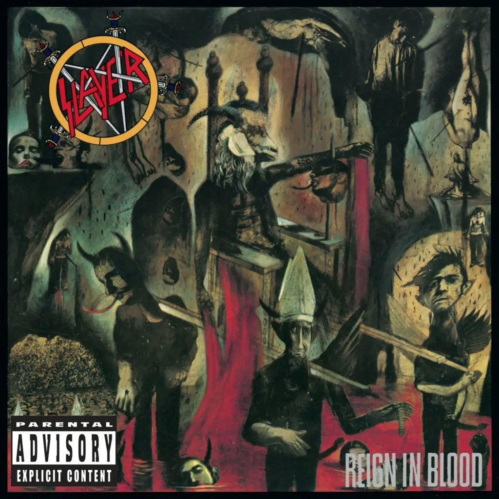 Slayer: Reign In Blood: RSD Essential Clear with Red Splatter Vinyl - Steadfast Records