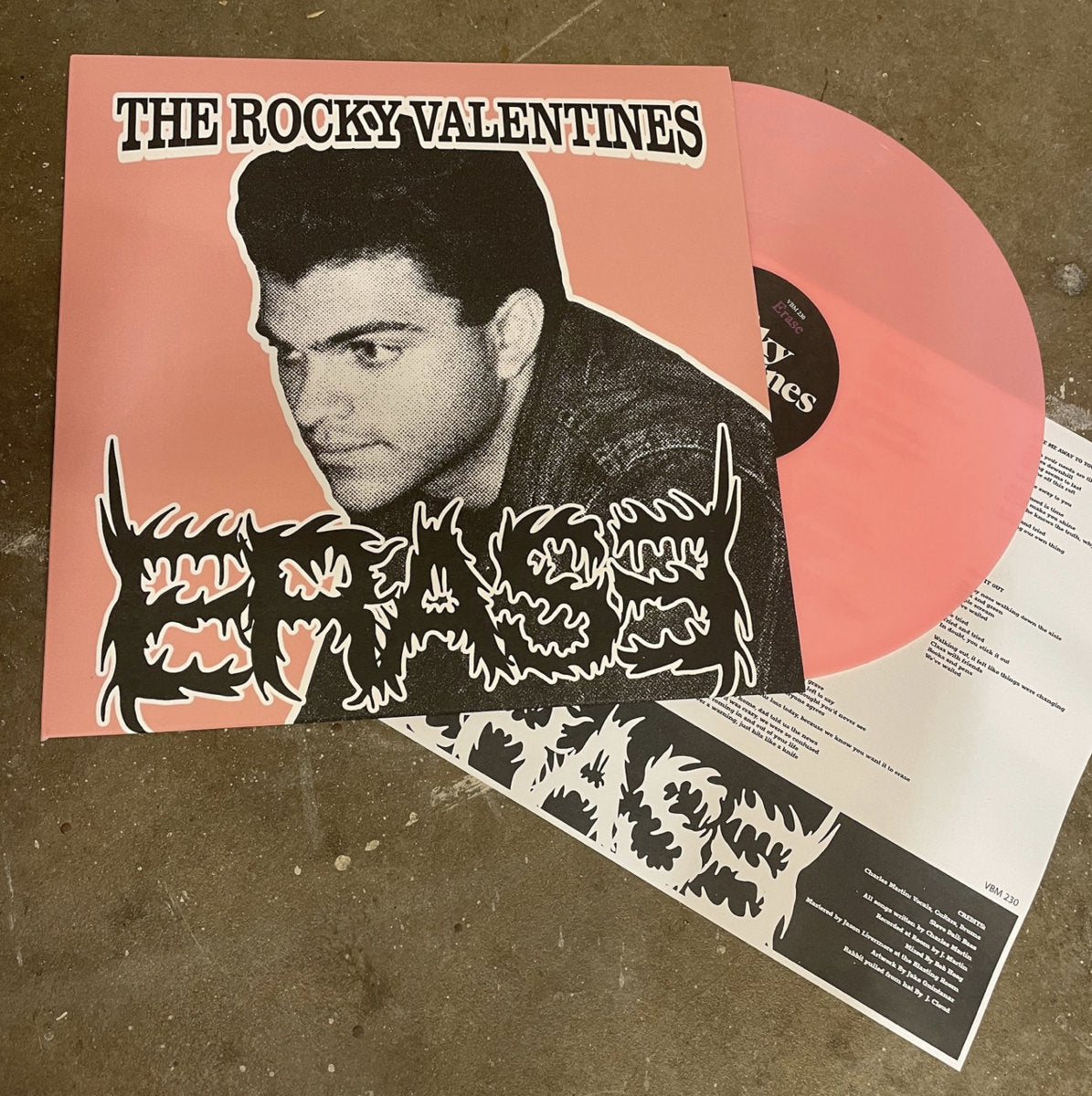 The Rocky Valentines: Erase: Pink Vinyl LP