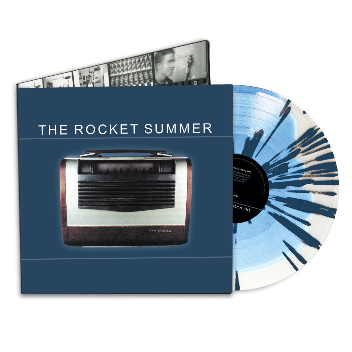 The Rocket Summer: The Early Years: Glacier, Light Blue, Aqua Splatter Vinyl LP