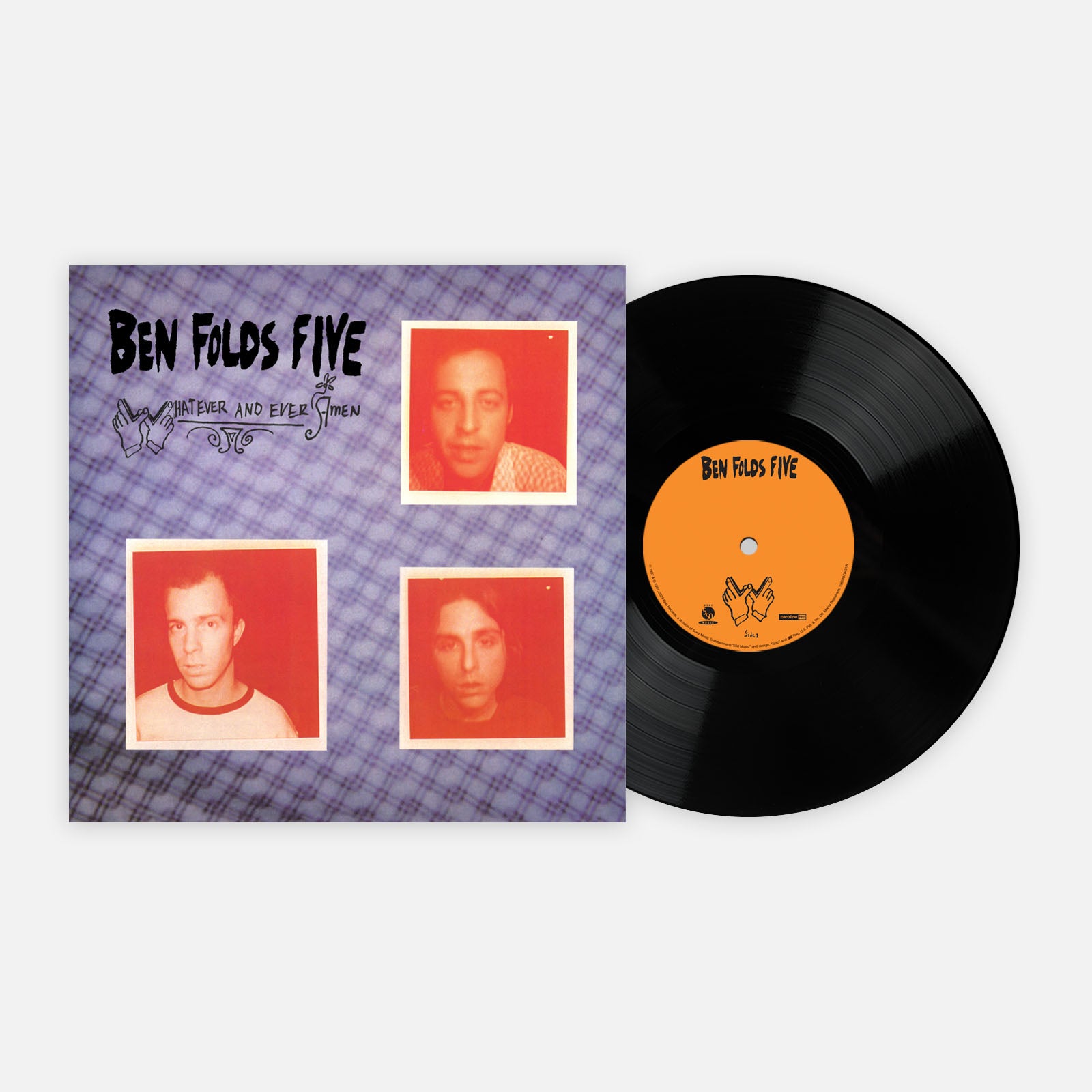 Ben Folds Five: Whatever And Ever Amen: Black Vinyl LP