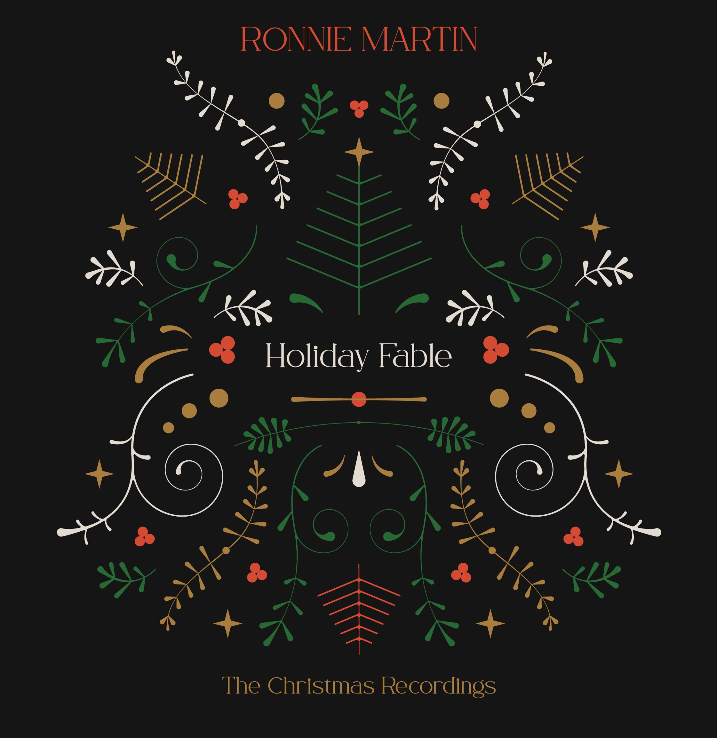 Ronnie Martin: Holiday Fable: Black Vinyl LP