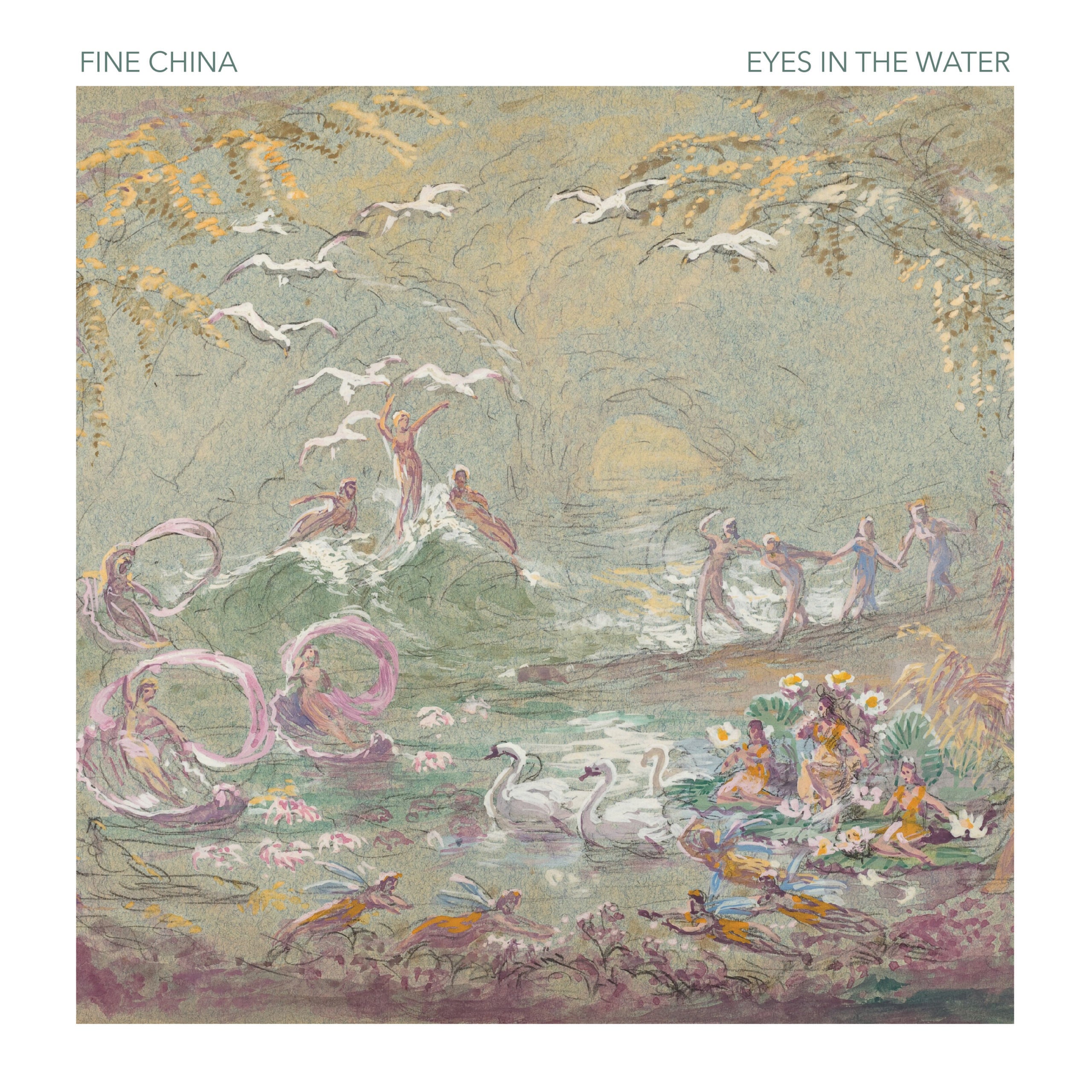 Fine China: Eyes In The Water: Black Vinyl EP