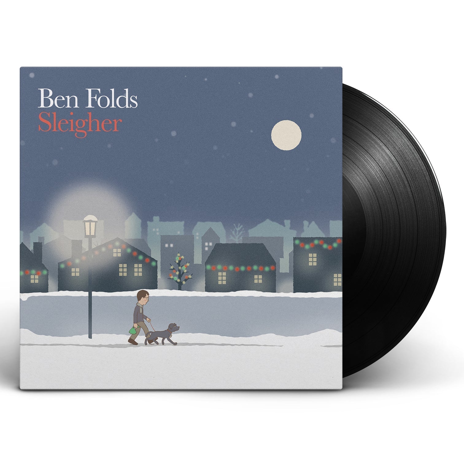 Ben Folds: Sleigher: Black Vinyl LP - Steadfast Records