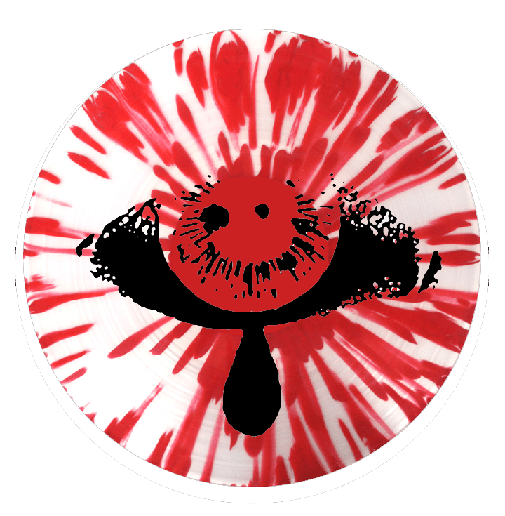 Bloodguilt: S/T: White w/Red Splatter 12" Vinyl EP - Steadfast Records