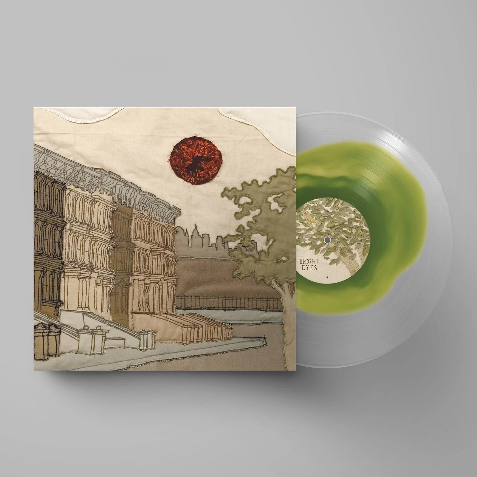 Bright Eyes: I'm Wide Awake It's Morning (2022 Re - issue): Clear & Olive Vinyl - Steadfast Records