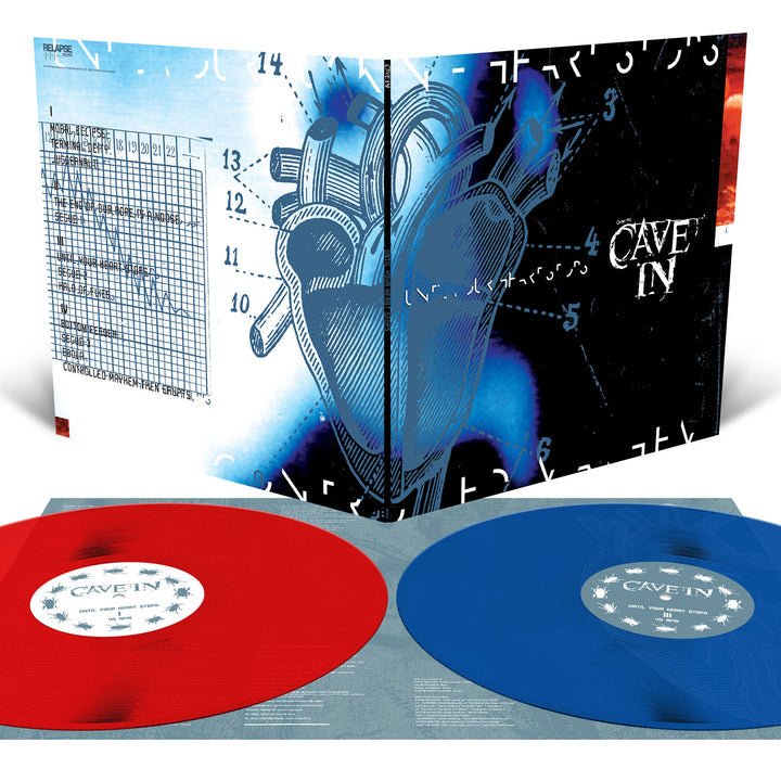 Cave In: Until Your Heart Stops: 2xLP Red/Blue Vinyl - Steadfast Records