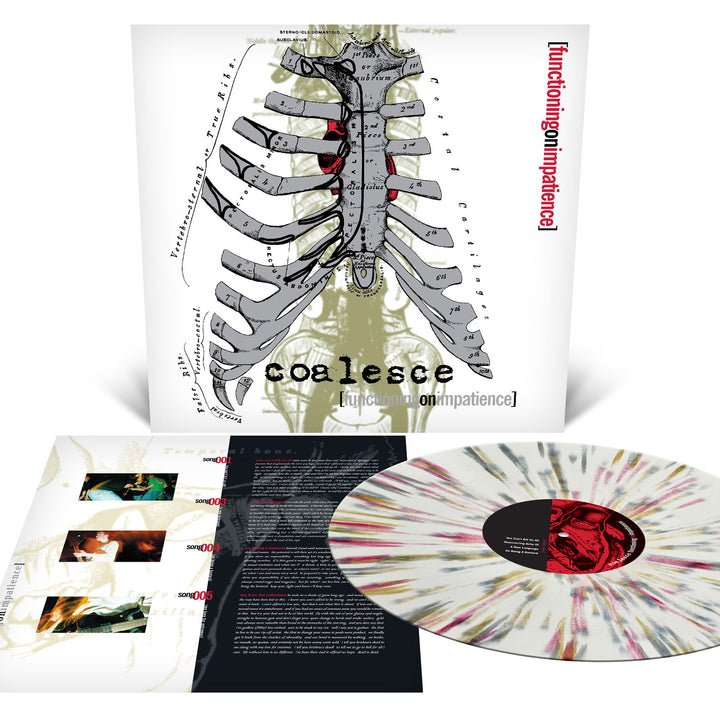 Coalesce: Functioning On Impatience: White w/Splatter: Vinyl LP - Steadfast Records