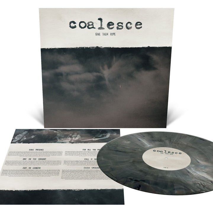 Coalesce: Give Them Rope: White/Black Galaxy: Vinyl LP - Steadfast Records