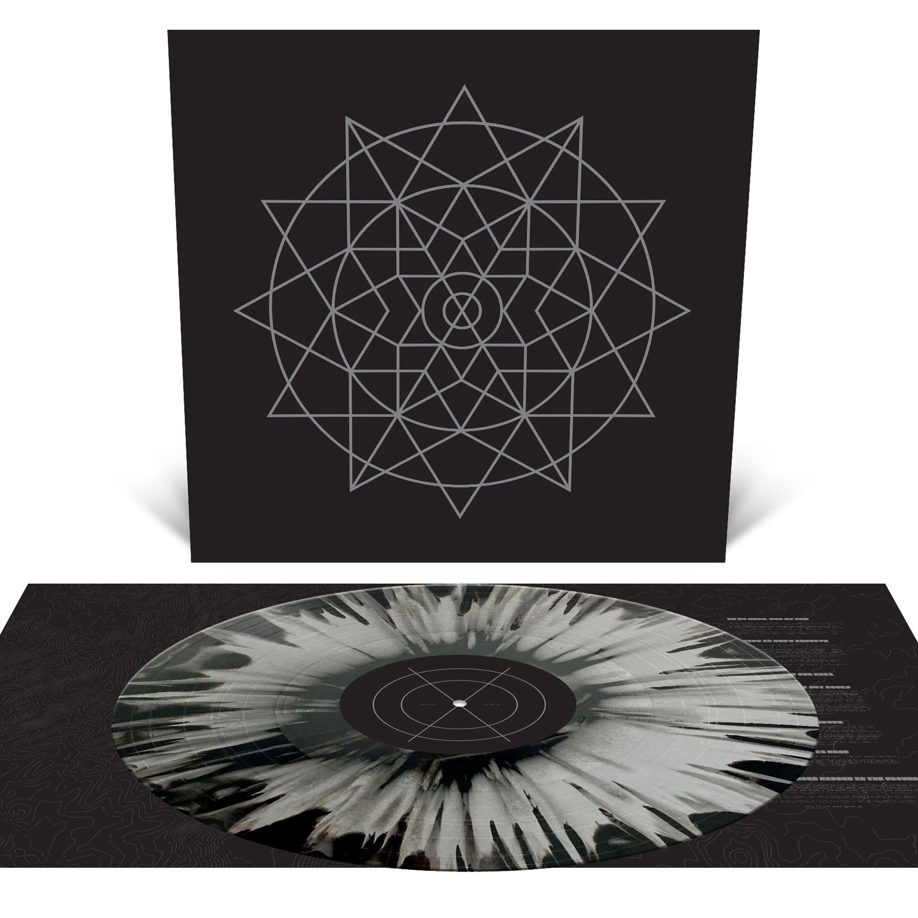 Coalesce: OX: Silver & Black Merge w/Splatter: Vinyl LP - Steadfast Records