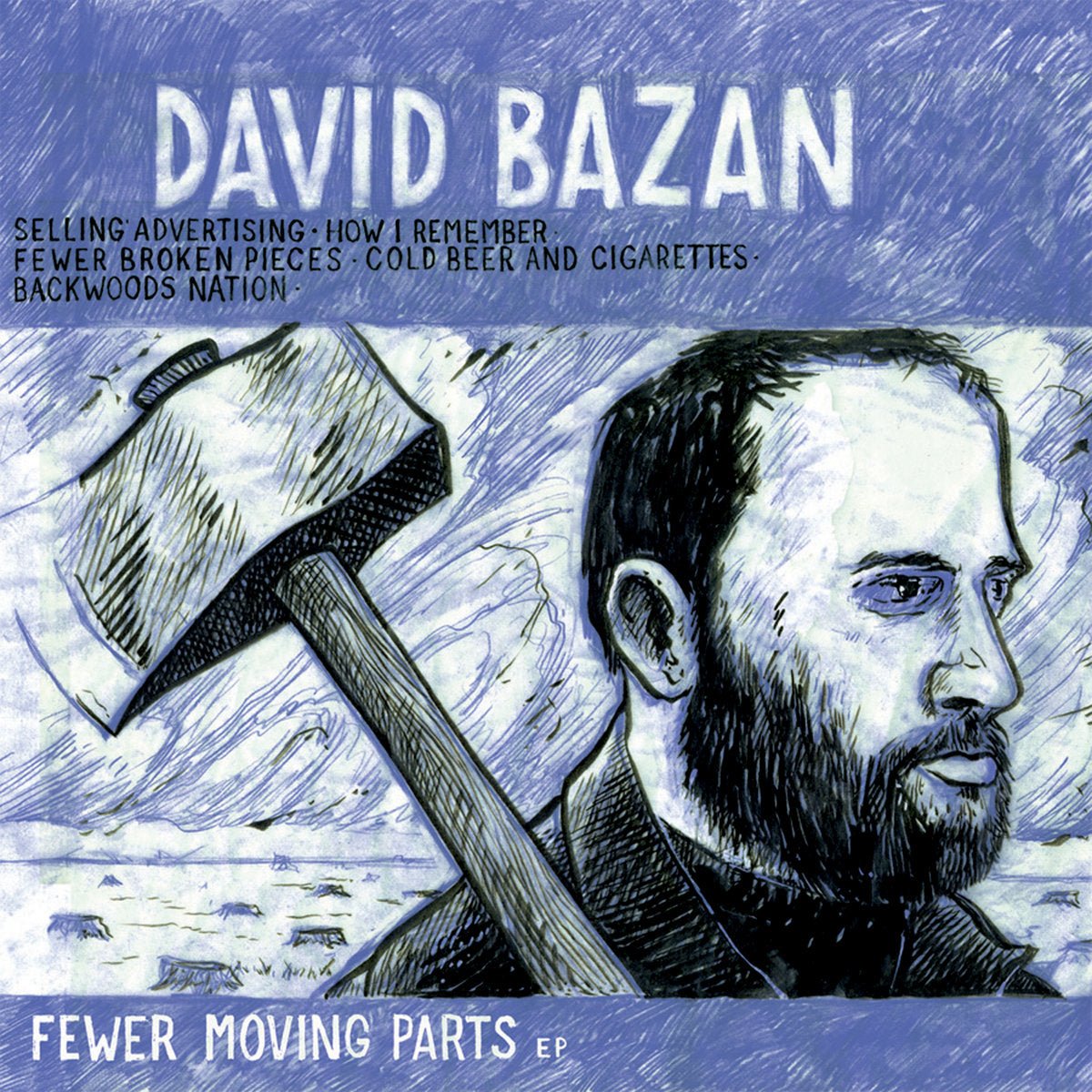 David Bazan: Fewer Moving Parts: Vinyl LP - Steadfast Records