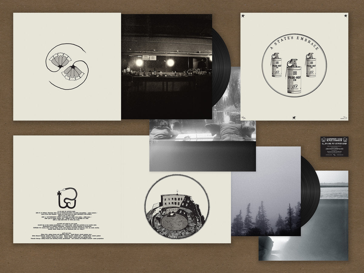 Godspeed You! Black Emperor: G_d's Pee AT STATE'S END!: 180g Black Vinyl LP + 10" - Steadfast Records