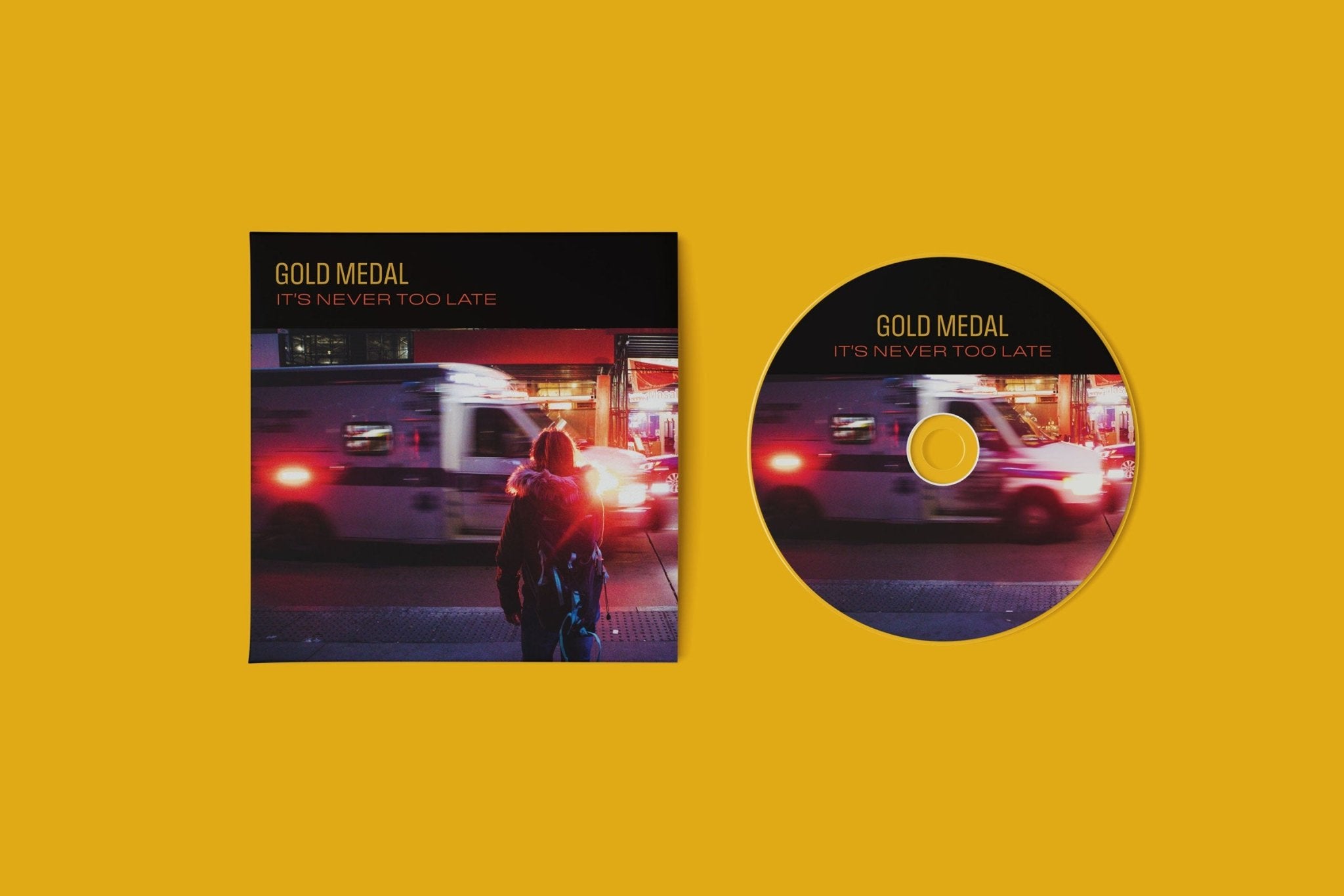 Gold Medal: It's Never Too Late: CD (Autographed) - Steadfast Records