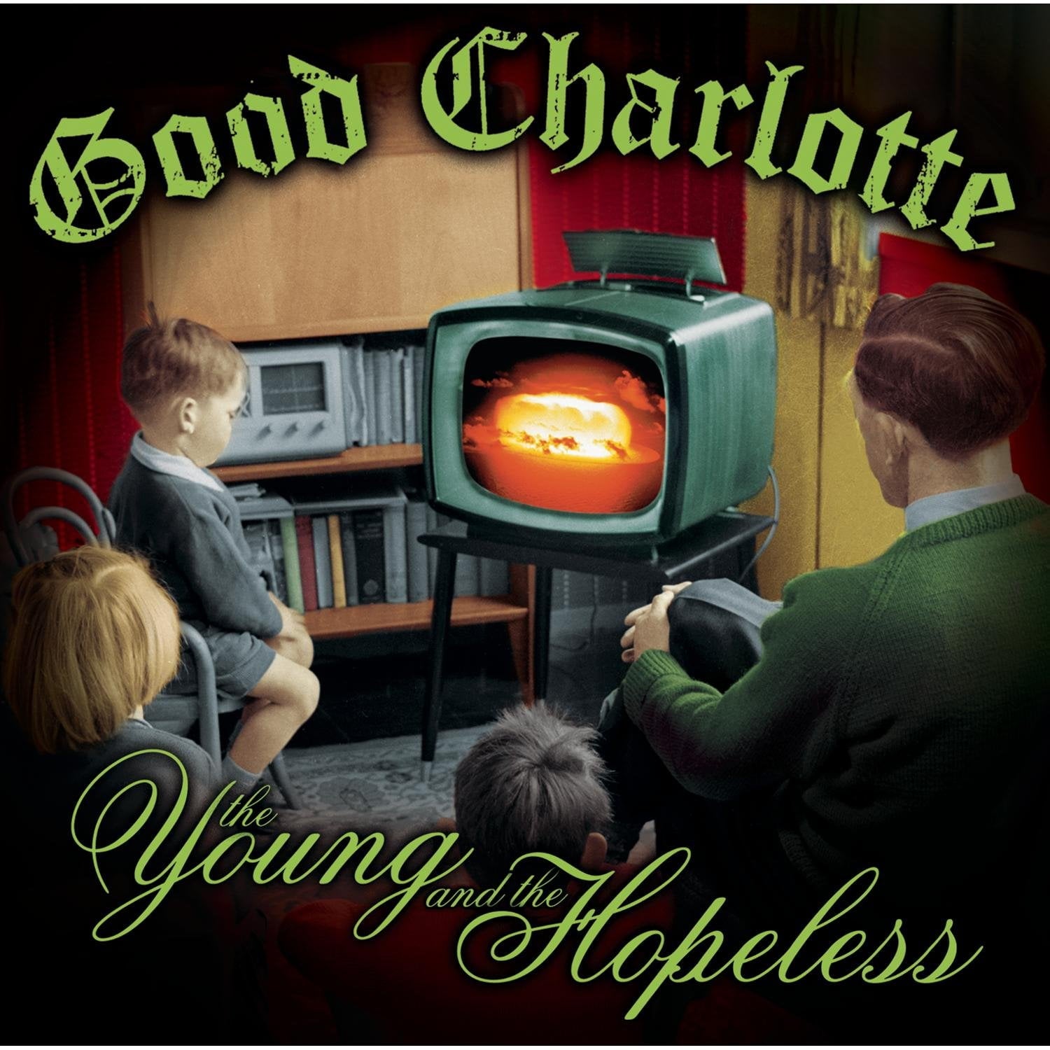 Good Charlotte: Young & The Hopeless: 140g Neon Green Fuego Vinyl LP - Steadfast Records