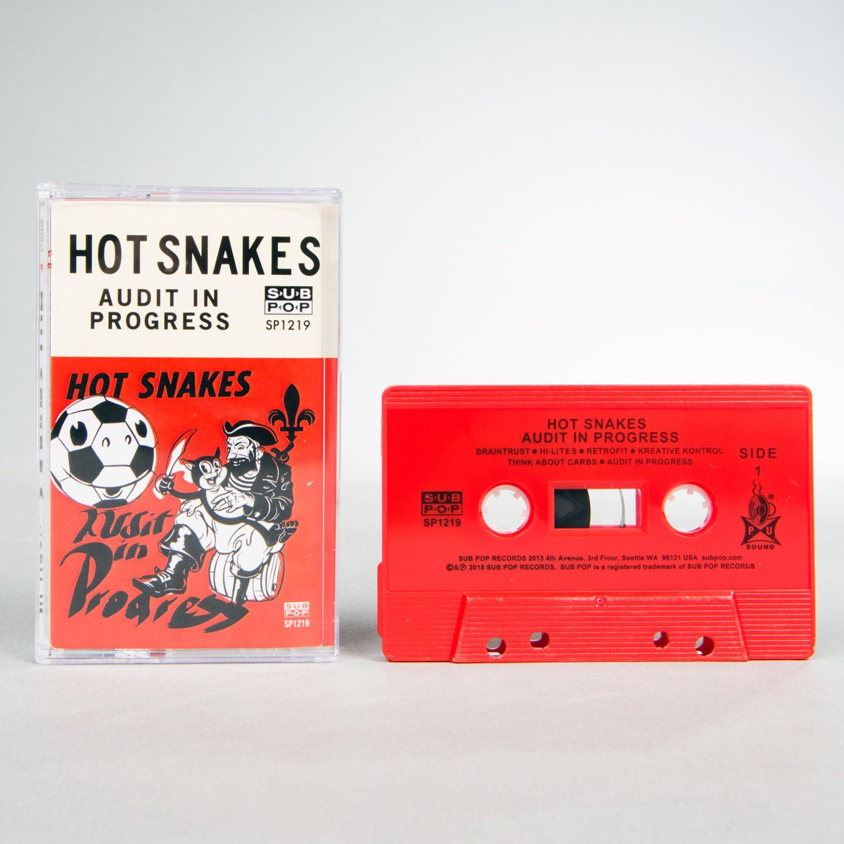 Hot Snakes: Audit In Progress: Cassette - Steadfast Records