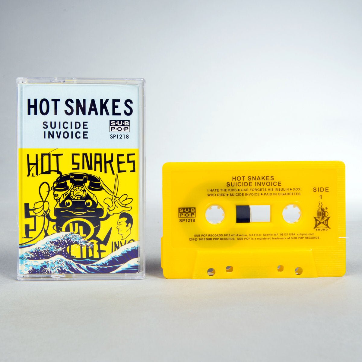 Hot Snakes: Suicide Invoice: Cassette - Steadfast Records