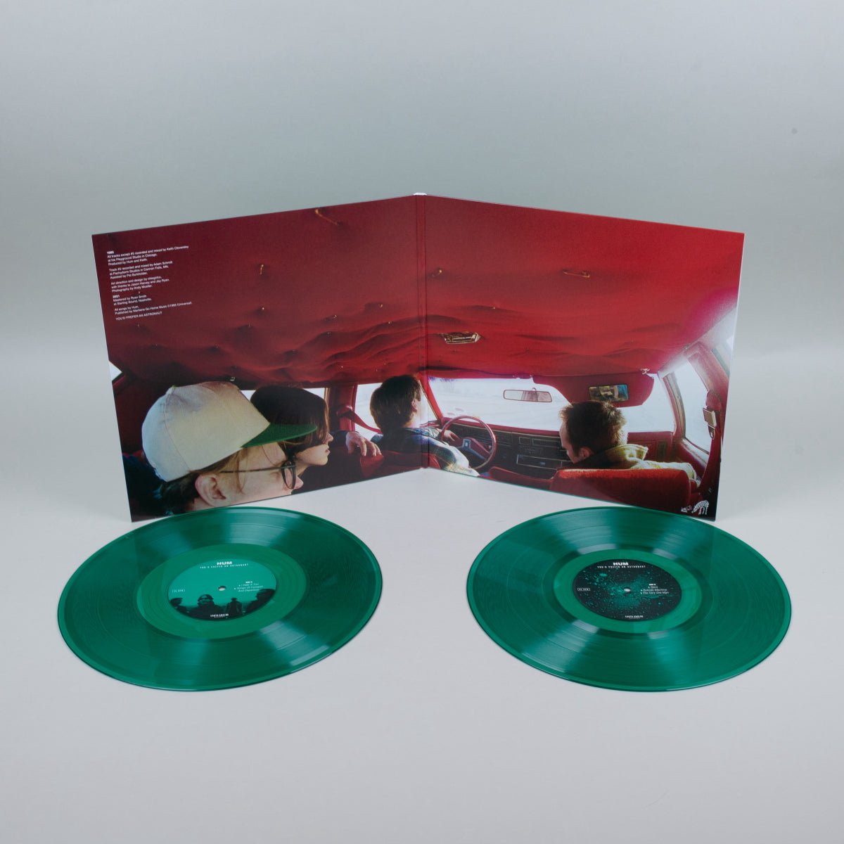 Hum: You'd Prefer an Astronaut: 2LP 180g Clear Green Vinyl - Steadfast Records