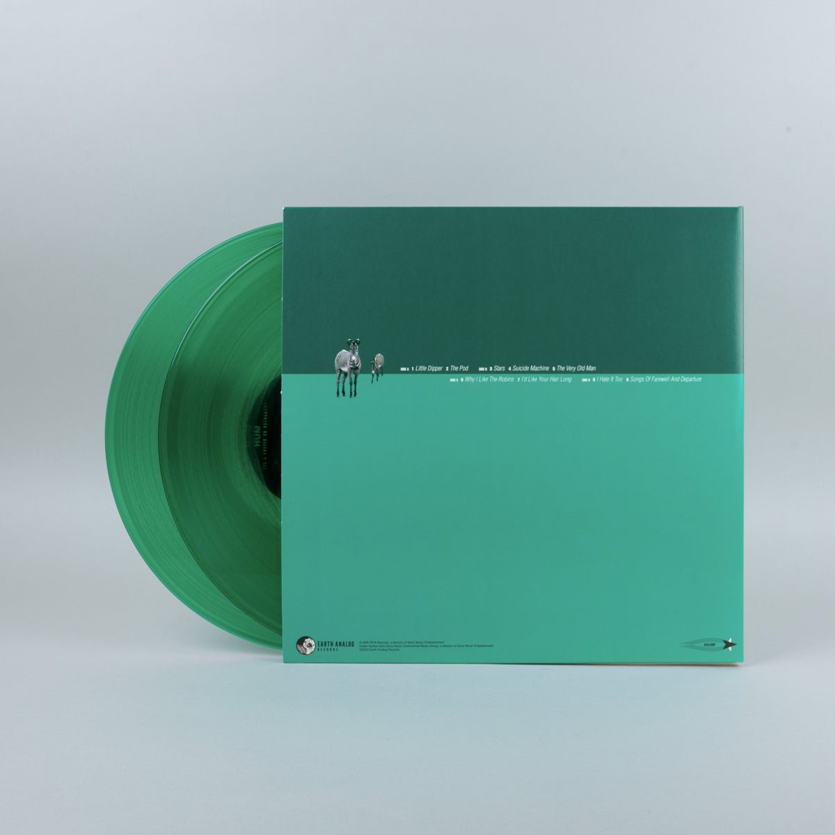 Hum: You'd Prefer an Astronaut: 2LP 180g Clear Green Vinyl - Steadfast Records