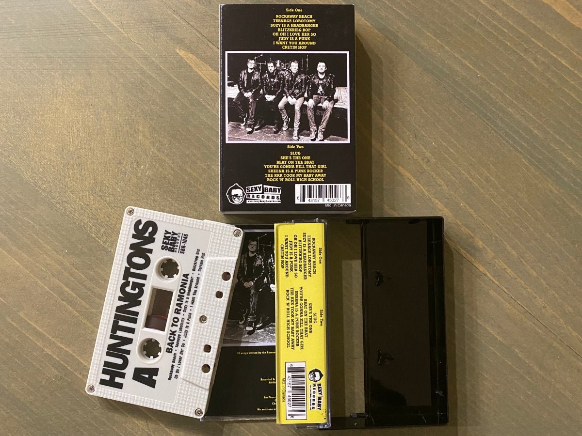 Huntingtons: Back to Ramonia: Cassette - Steadfast Records