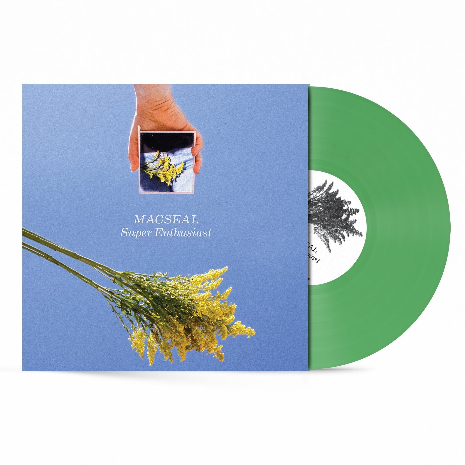 Macseal: Super Enthusiast: Doublemint Green Vinyl LP - Steadfast Records