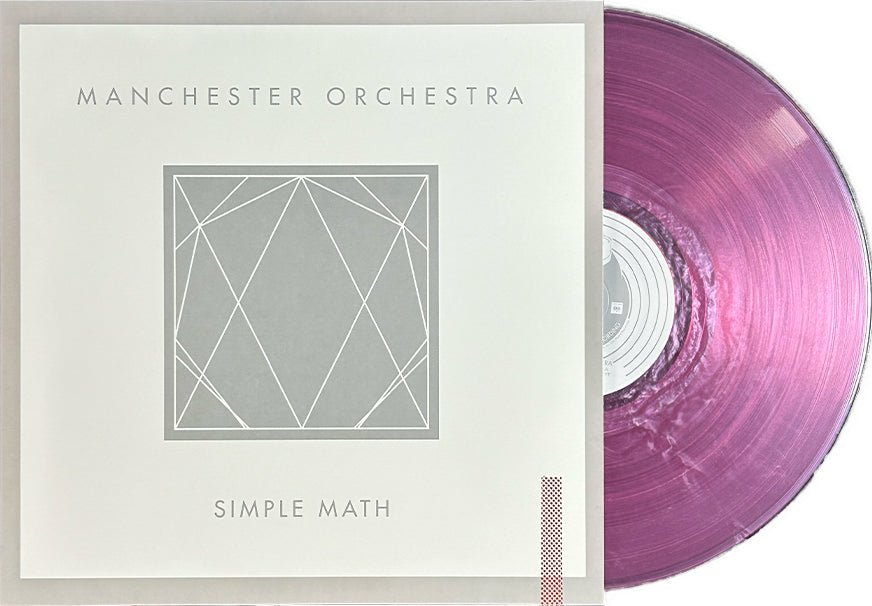 Manchester Orchestra: Simple Math: Indie Exclusive Pink Swirl Vinyl LP - Steadfast Records