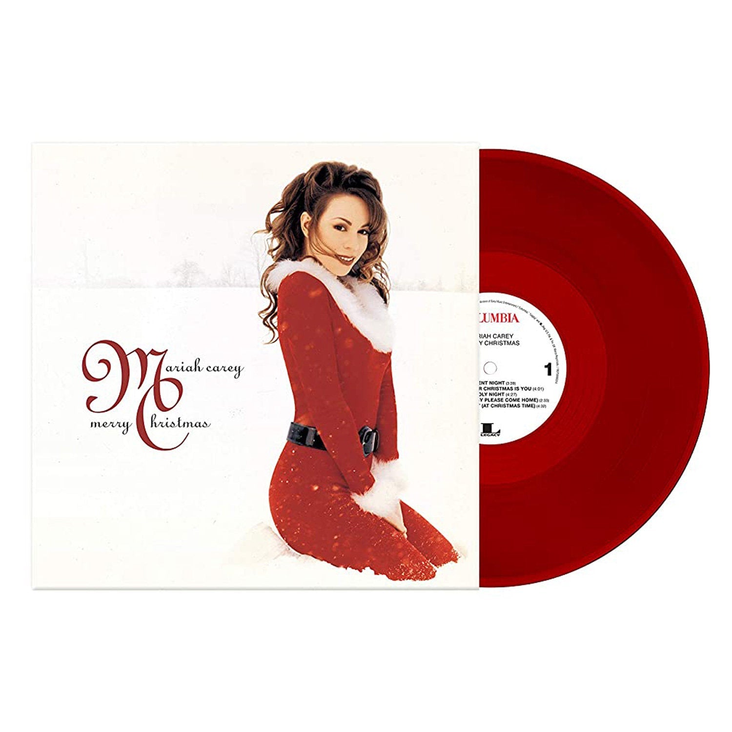 Mariah Carey: Merry Christmas: Red Vinyl - Steadfast Records