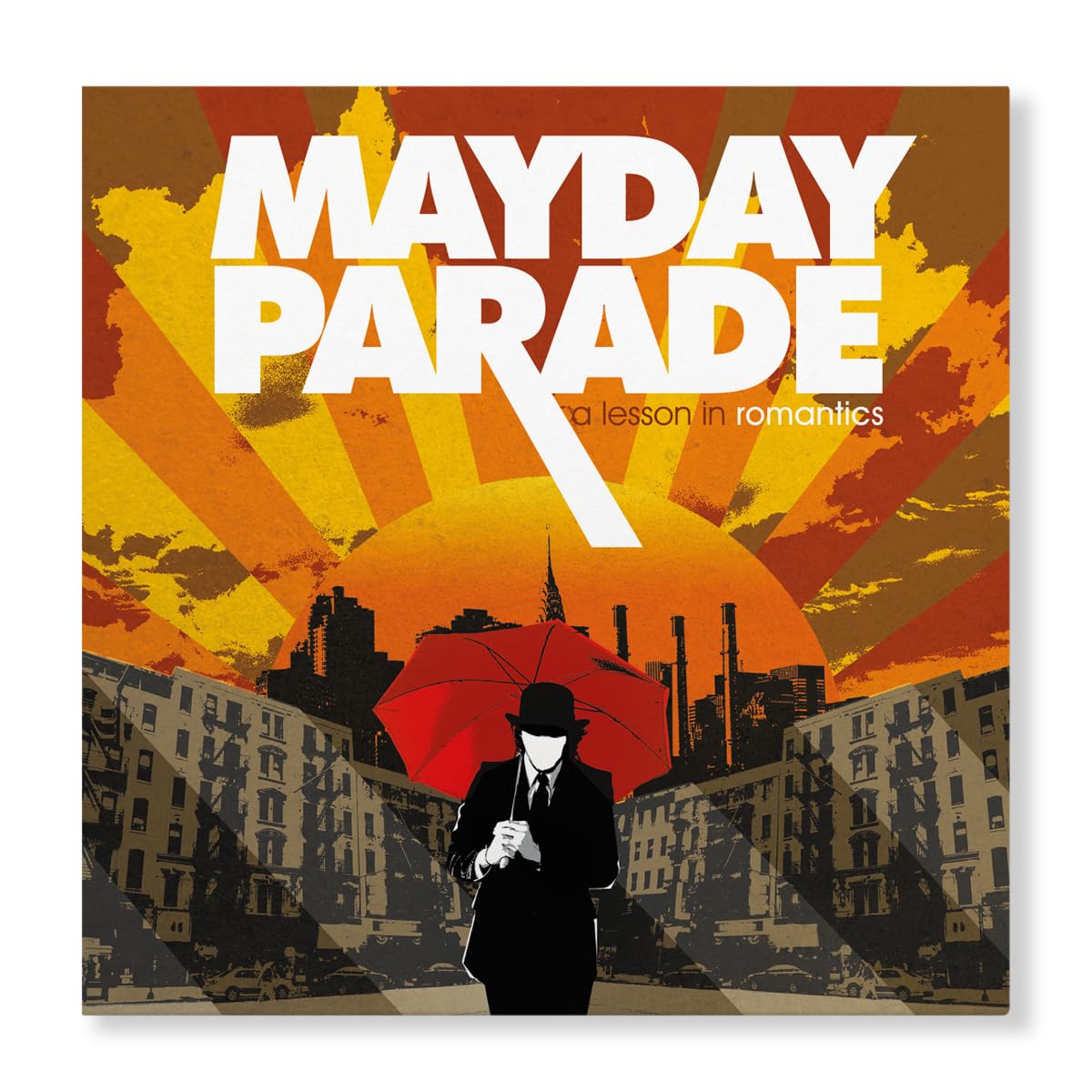 Mayday Parade: A Lesson In Romantics: Coke Bottle Clear LP - Steadfast Records