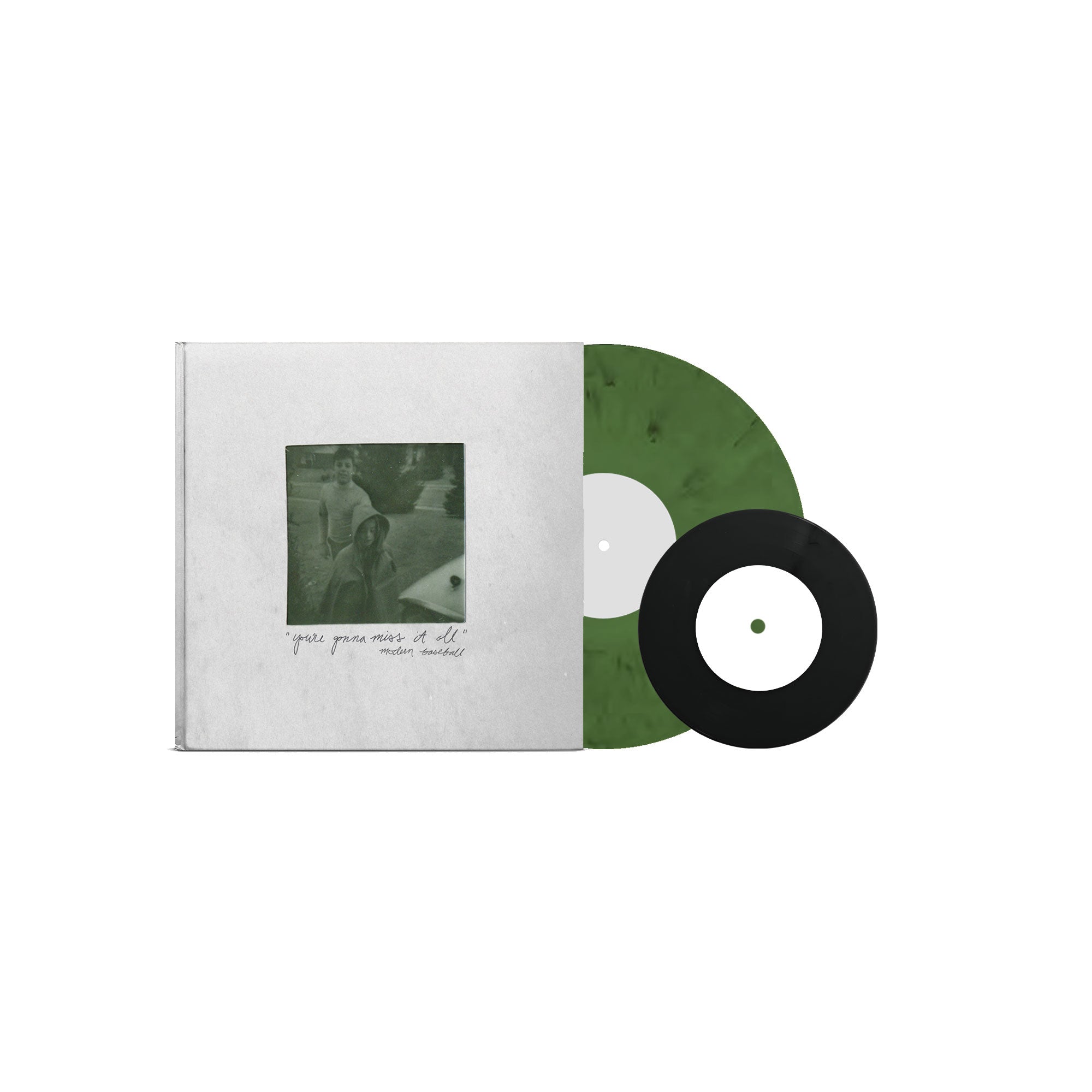 Modern Baseball: You're Gonna Miss It All: Jade Swirl 2xLP + 7" + Hardcover Book Deluxe Anniversary Edition - Steadfast Records