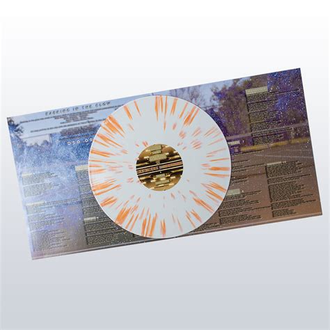 Oso Oso: Basking In The Glow: White w/Orange Splatter Vinyl LP - Steadfast Records