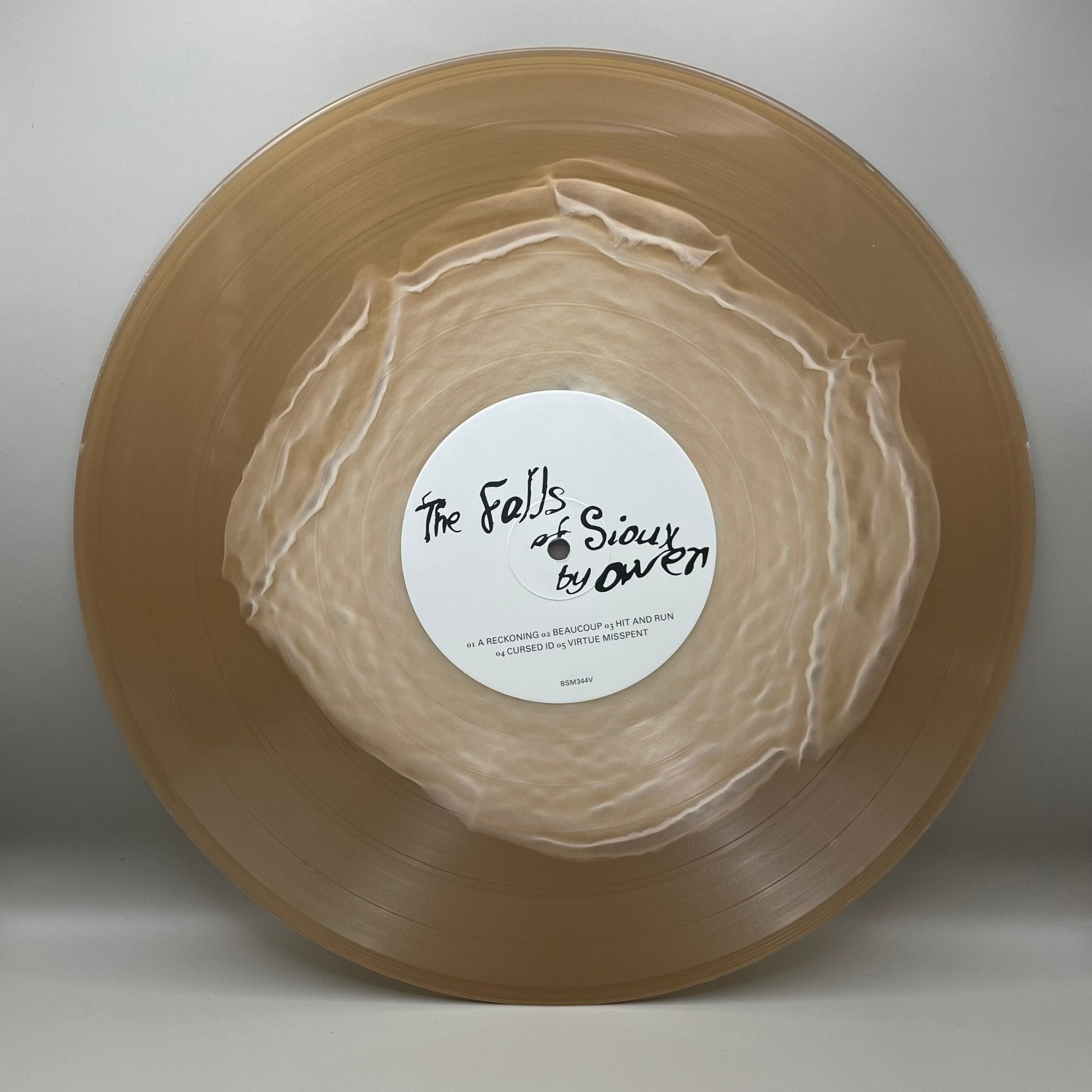Owen: The Falls of Sioux: Caramel Coffee Swirl Vinyl LP (Import) - Steadfast Records