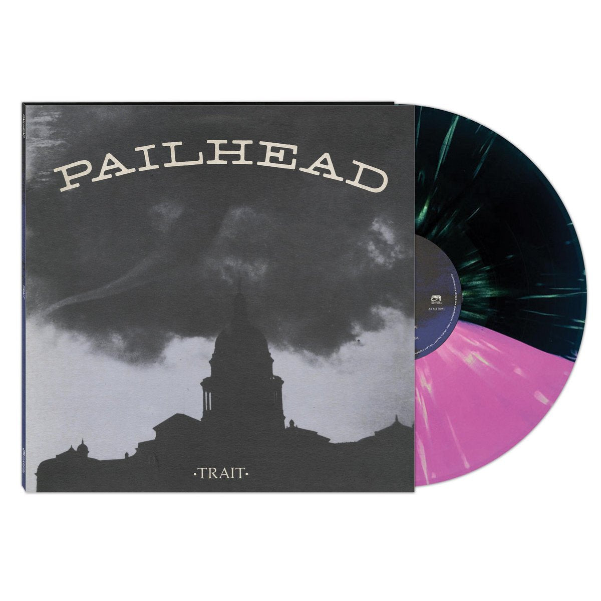 Pailhead: Trait: Magenta/Black w/White Splatter - Steadfast Records