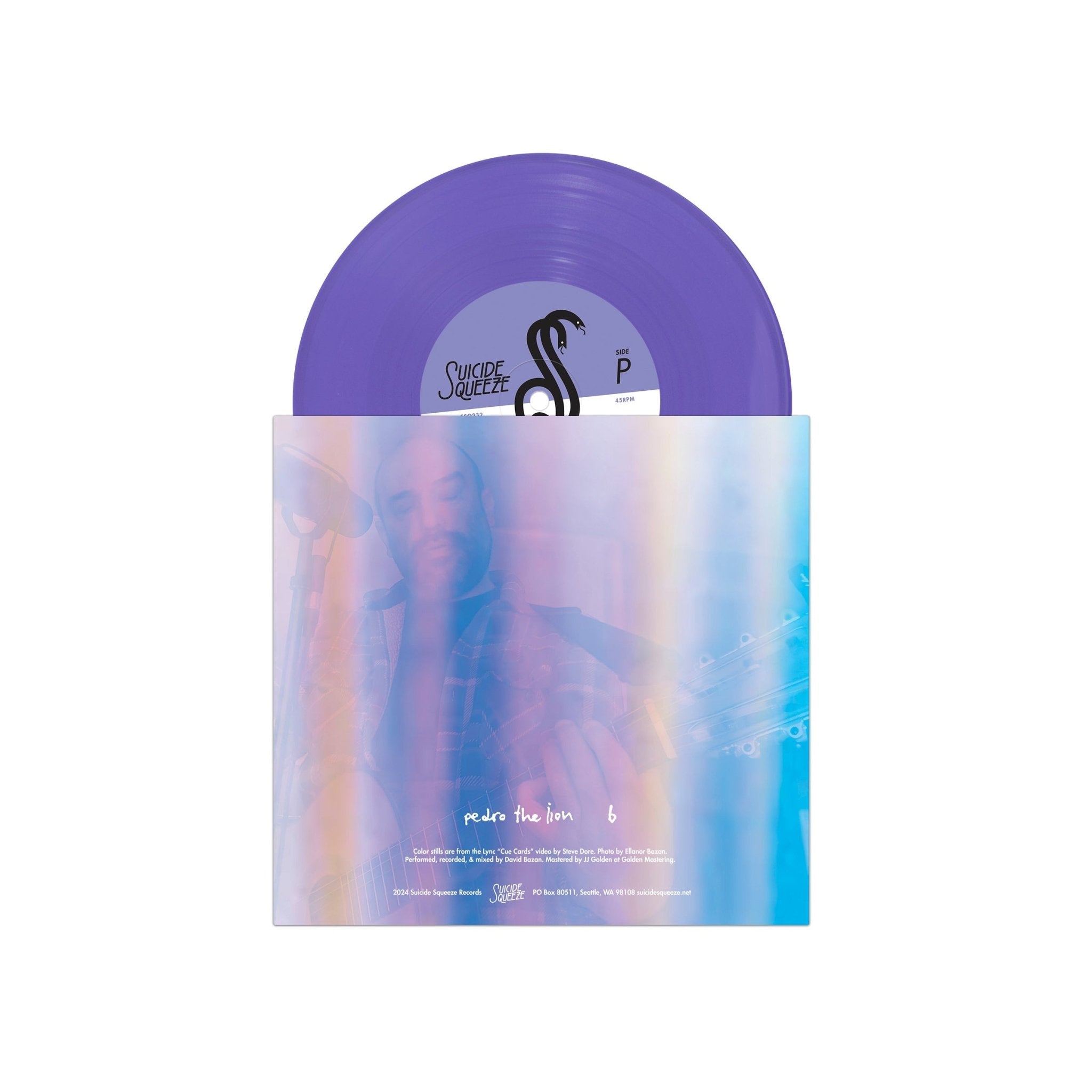 Pedro the Lion / Lync: B: Limited Edition Purple Vinyl Split 7" - Steadfast Records