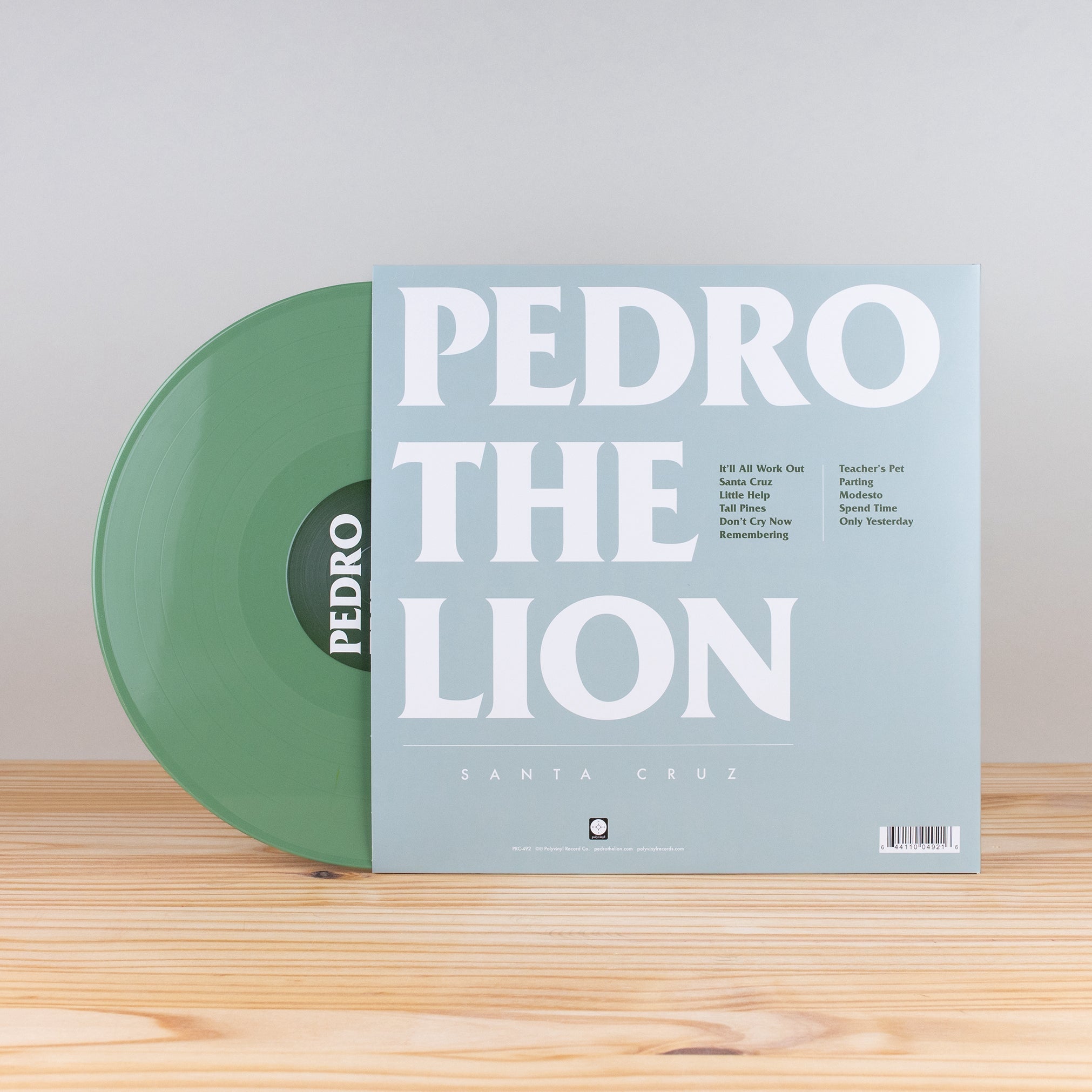 Pedro the Lion - Santa Cruz - Pine Forest Green Vinyl - Steadfast Records