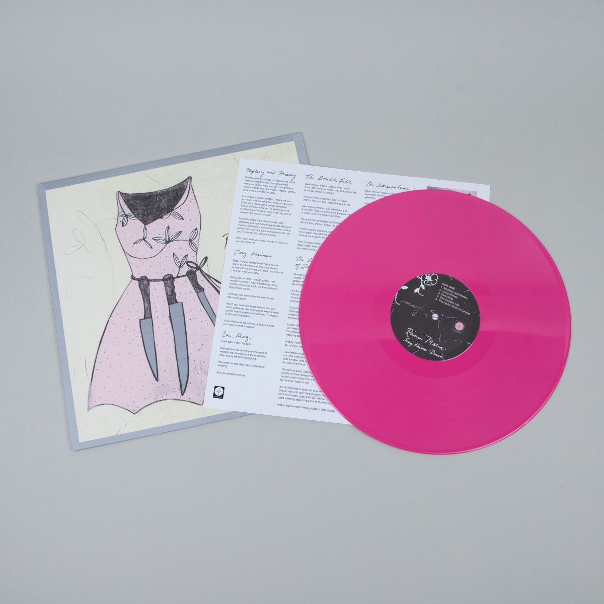 Rainer Maria: Long Knives Drawn: Pink Vinyl - Steadfast Records