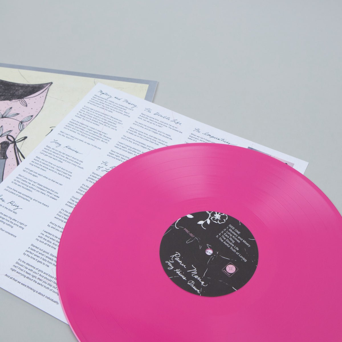 Rainer Maria: Long Knives Drawn: Pink Vinyl - Steadfast Records